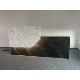 Lada recepcyjna LED z podświetlonym frontem w powysku MTP-68 Lada recepcyjna LED z podświetlonym frontem w powysku MTP-68